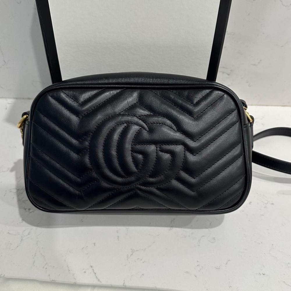 Gucci Black Leather Crossbody Bag - Picture 5 of 12